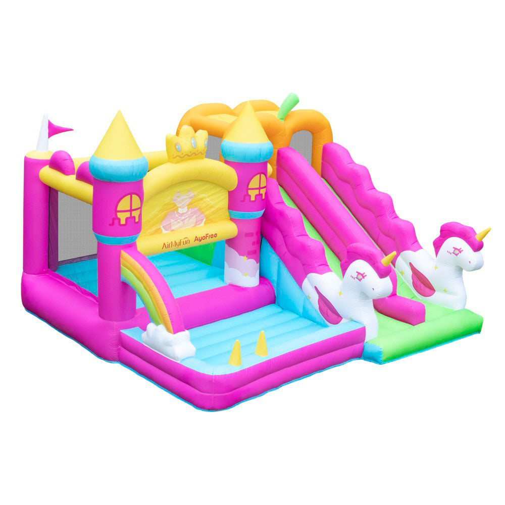 Princess Theme Bounce House (Double Slide)