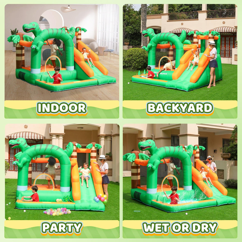 InflateFly Tyrannosaurus Rex Bouncy Castle