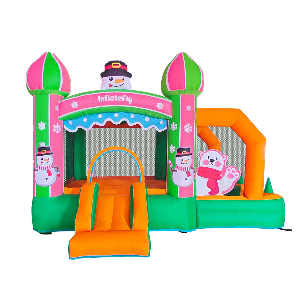 InflateFly Snowman Bounce House
