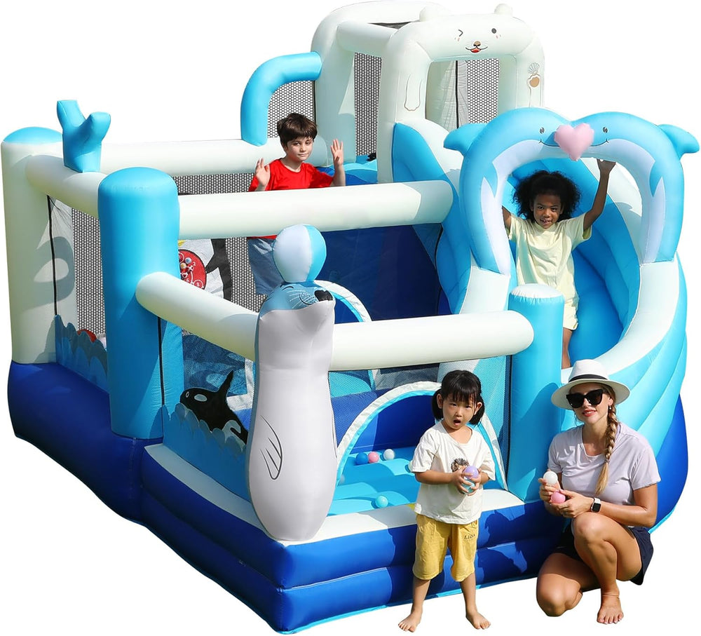 InflateFly Ocean Kingdom Bouncy Castle