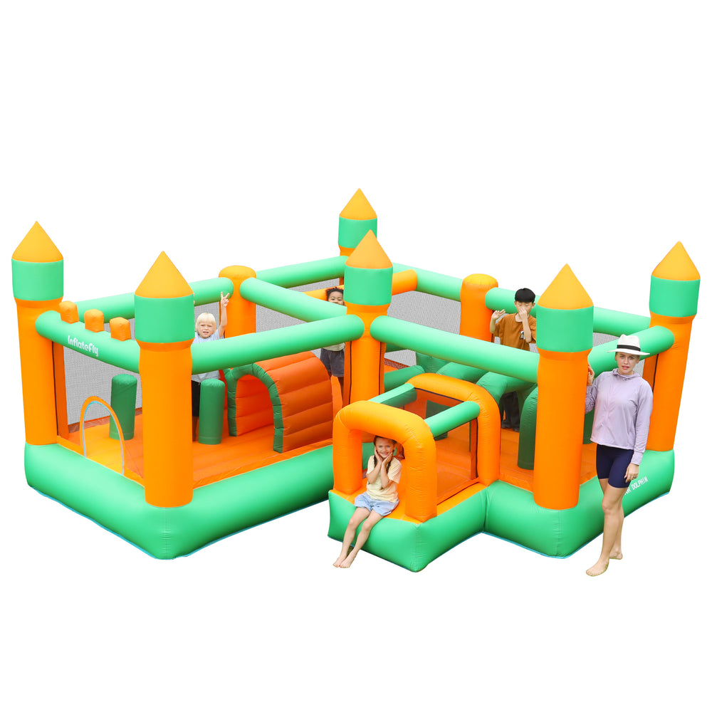 InflateFly Obstacle Bouncy Castle